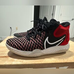 Nike Black and Red Athletic Shoes